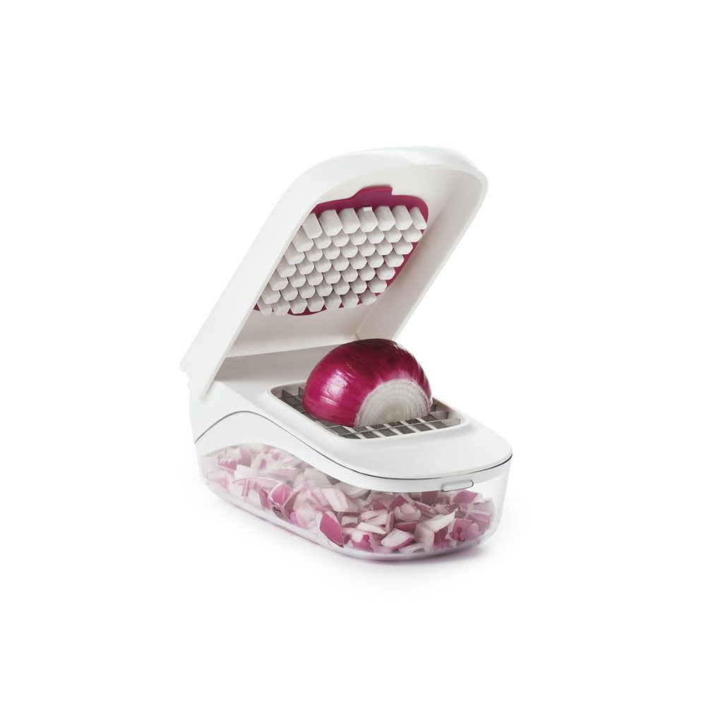 OXO Vegetable Chopper with Easy-Pour Opening image 2