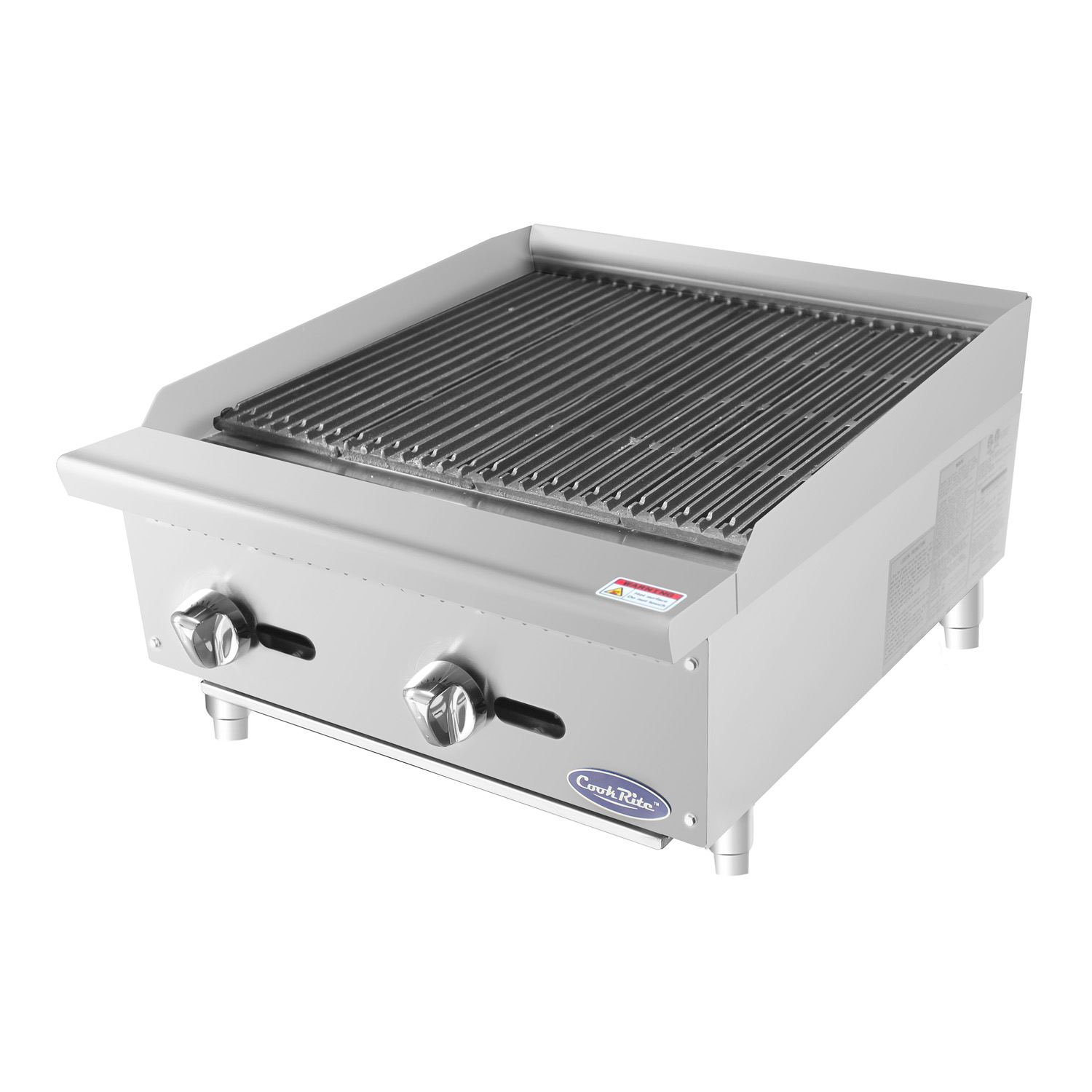 Atosa ATRC-24-LP Radiant Gas Countertop Charbroiler 24" - LP Gas image 1