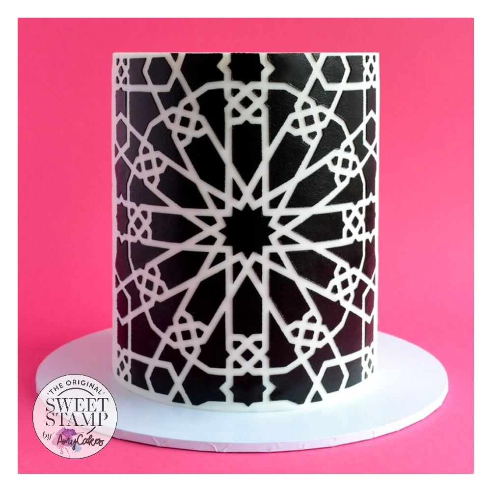 Sweet Stamps Imani Cake Stencil image 1