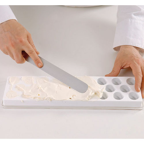 Silikomart CON02M Mini Conoflex Silicone Ice Cream Mold, Pointed-Swirl Shape image 1