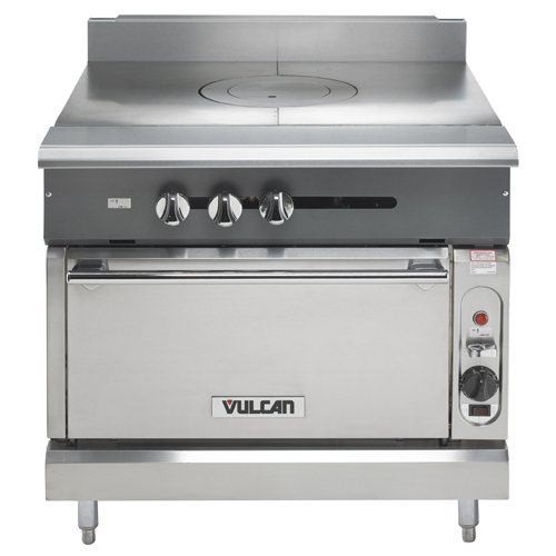 Vulcan Heavy Duty Gas Range 36", Single French Top image 1