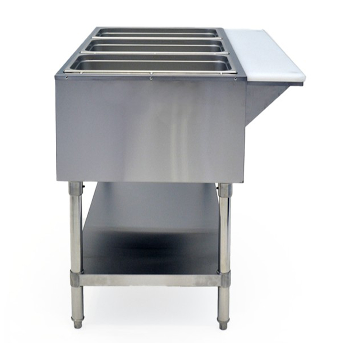Atosa Hot Food Electric Serving Counter, Steam Table CSTEA-3C - 3 Wells image 1