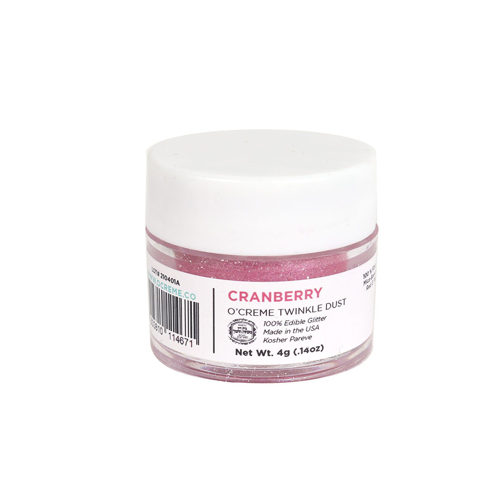 O'Creme Twinkle Dust, 4 gr. - Cranberry image 1