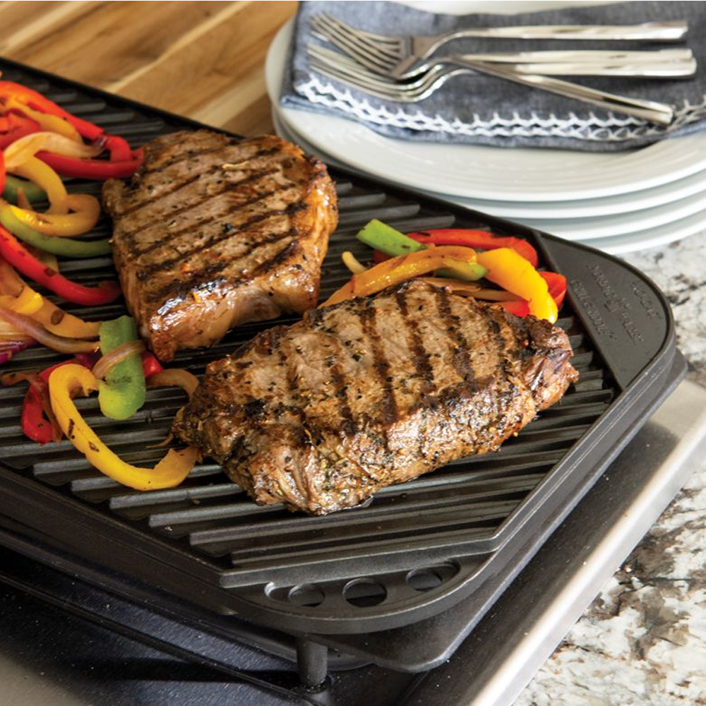 Nordicware 2 Burner Reversible Grill Griddle image 2