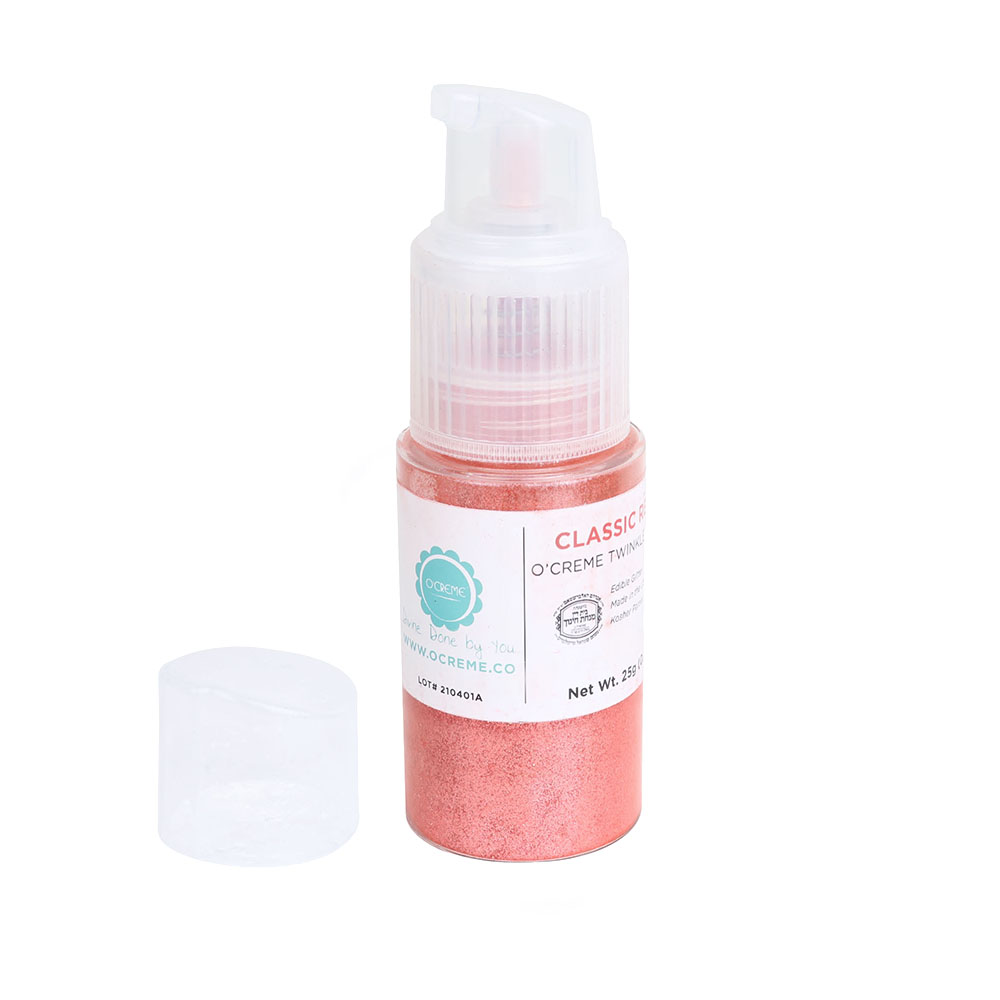 O'Creme Twinkle Dust Pump, 25 gr. - Classic Red image 1