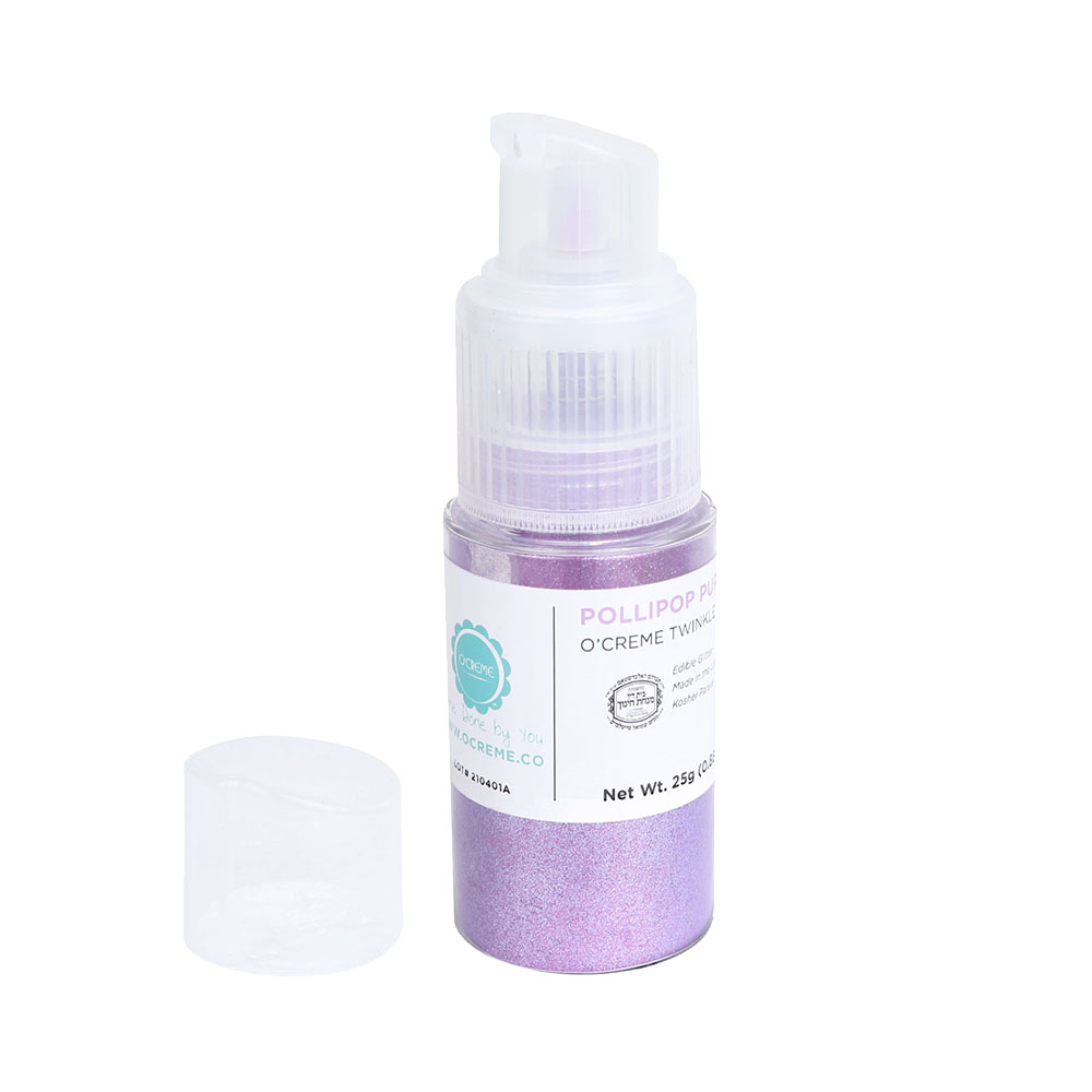 O'Creme Twinkle Dust Pump, 25 gr. - Pollipop Purple image 1