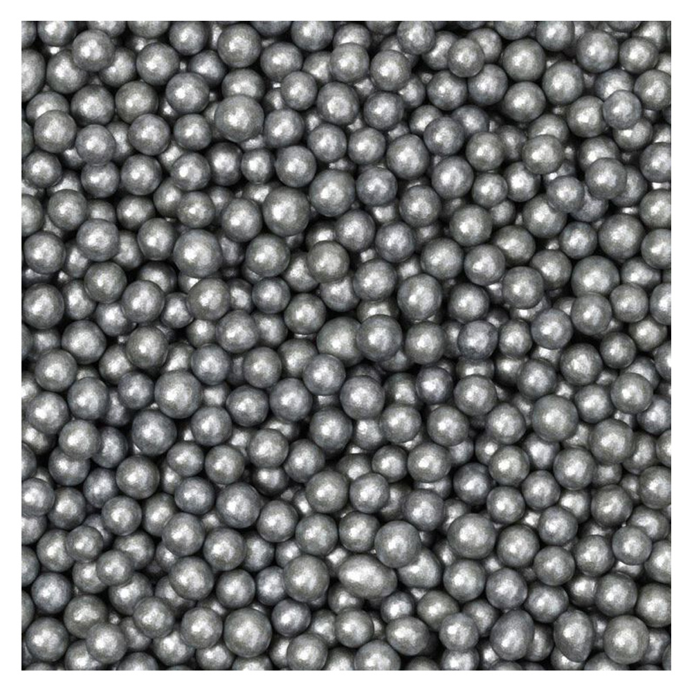 Wilton Silver Sugar Pearls, 5 oz. image 1