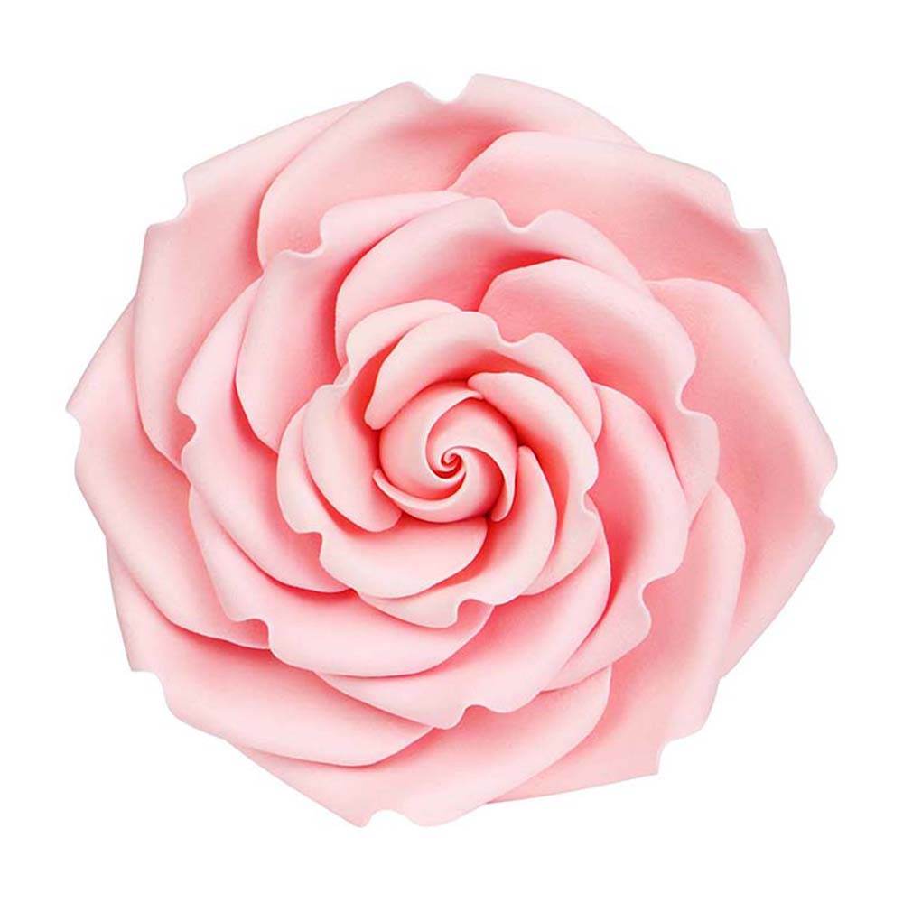 O'Creme Pink Rebecca Rose Gumpaste Flowers - Set of 3 image 1