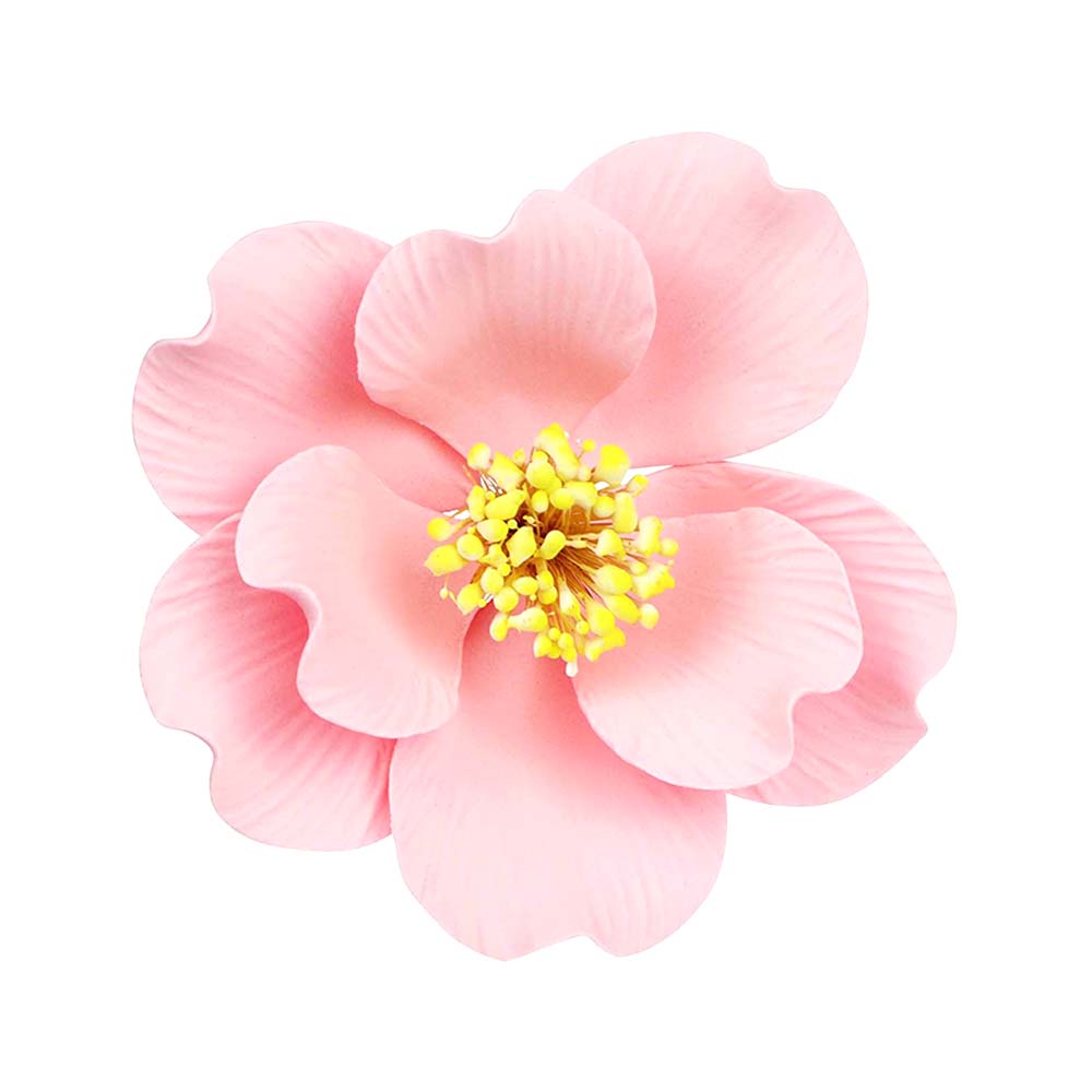 O'Creme Pink Belgian Bloom Gumpaste Flowers - Set of 3 image 1