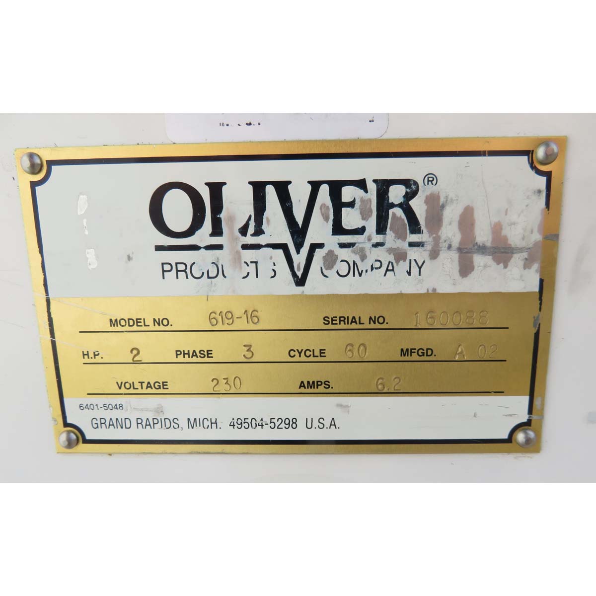 Oliver 619-16 Hydraulic Divider 16 Part, Used Great Condition image 3