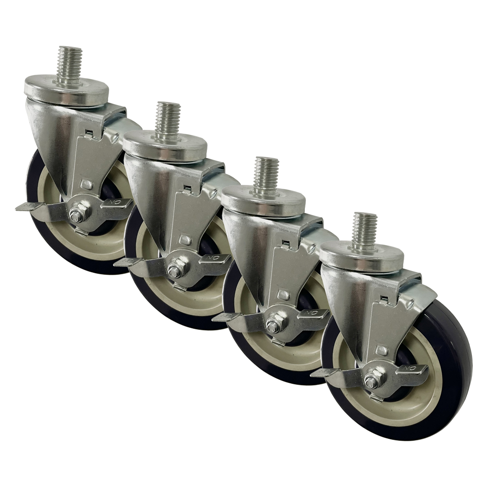 Sapphire Threaded Stem Casters - Set of 4 image 1