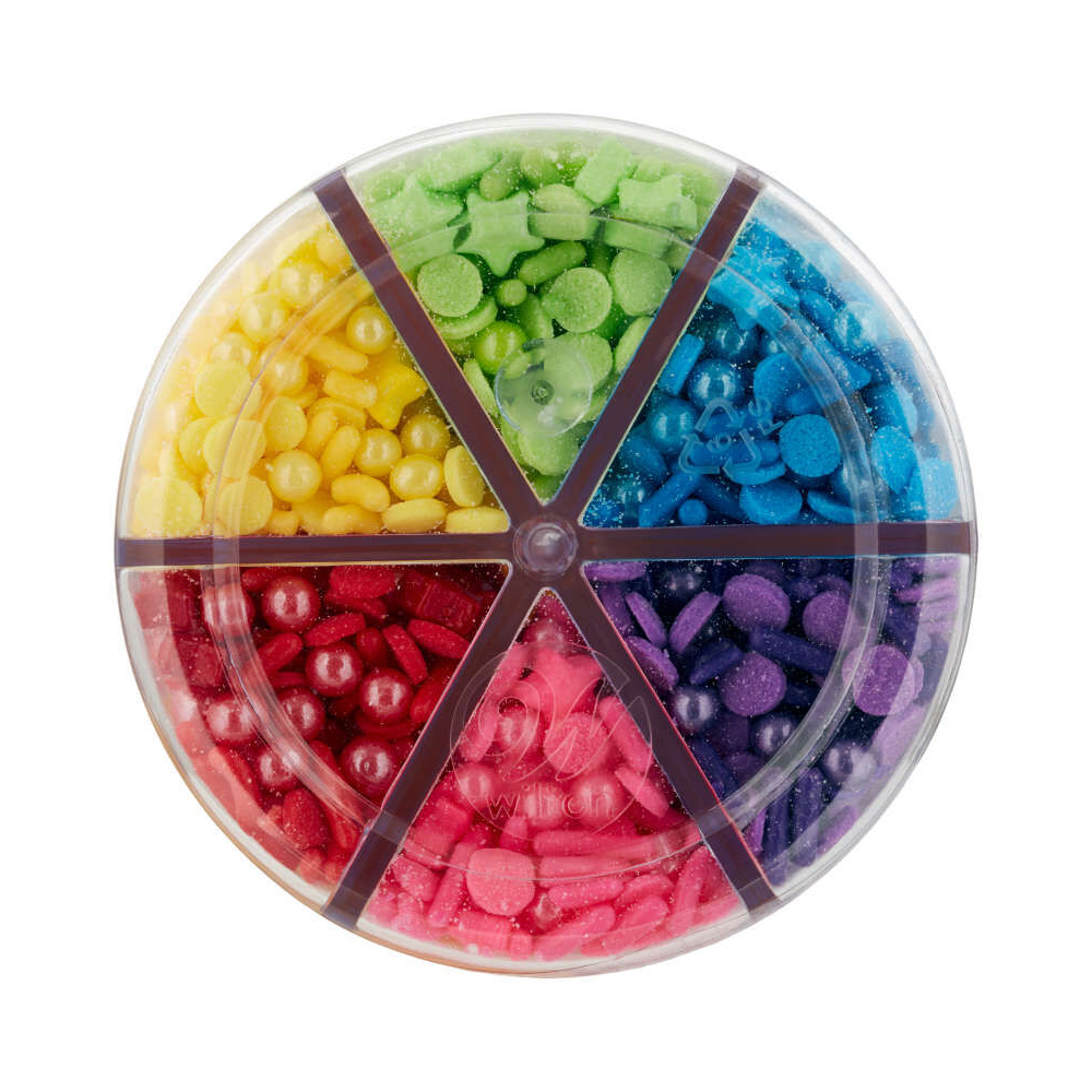 Wilton Rainbow Medley Sprinkles Mix, 6.56 oz. image 2