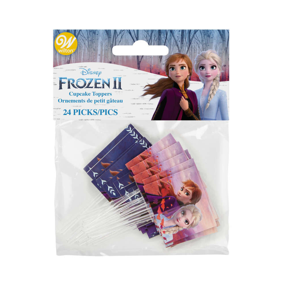 Wilton 'Disney Frozen 2' Cupcake Toppers, Pack of 24 image 1