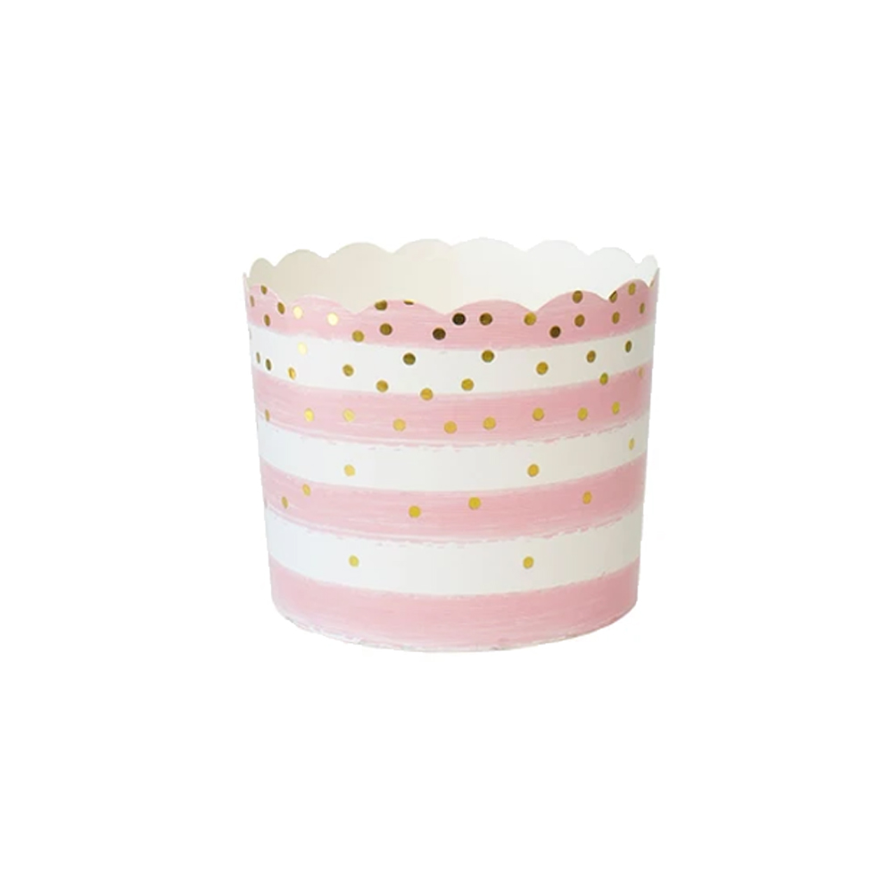 Simply Baked Large Pink Confetti Baking Cups, Pack of 20 image 1