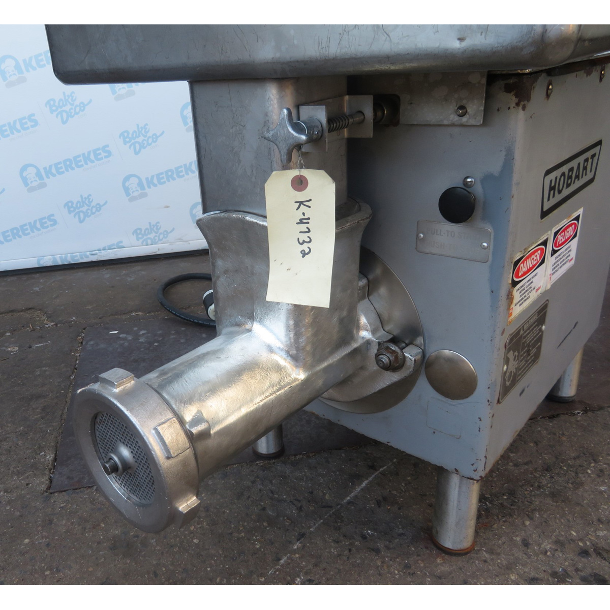 Hobart 4732A Meat Grinder, Used Excellent Condition image 1