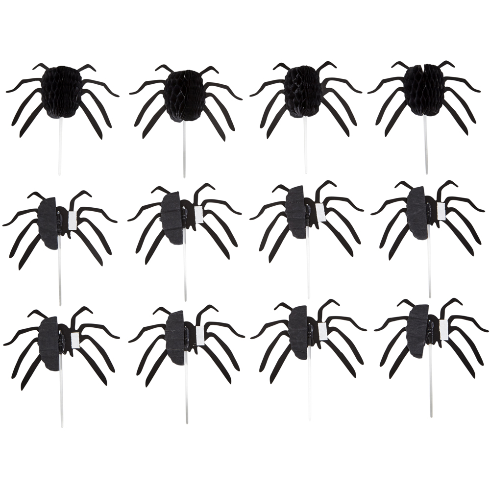 Wilton Spider Cupcake Toppers, Pack of 12 image 2