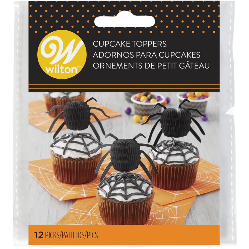 Wilton Spider Cupcake Toppers, Pack of 12 image 3