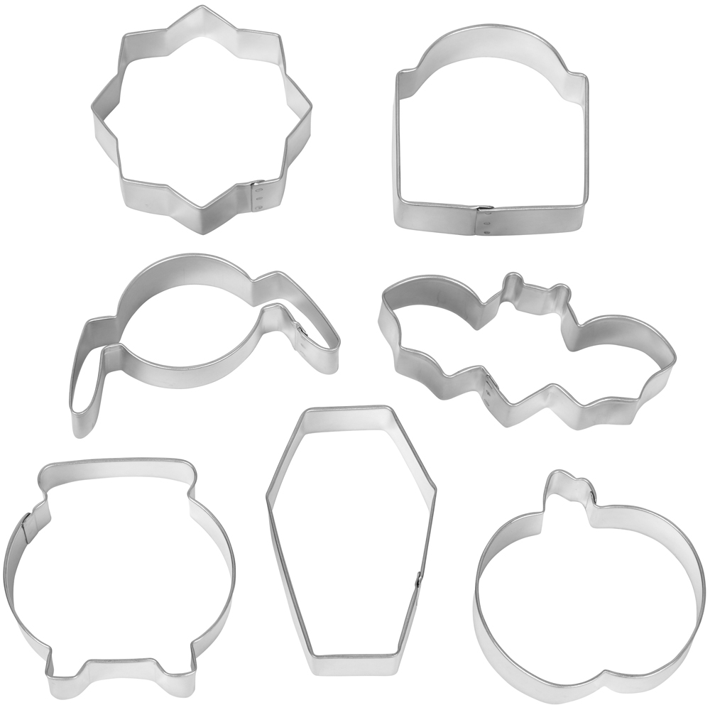 Wilton Halloween Haunted House Cookie Cutters, Set of 7 image 2