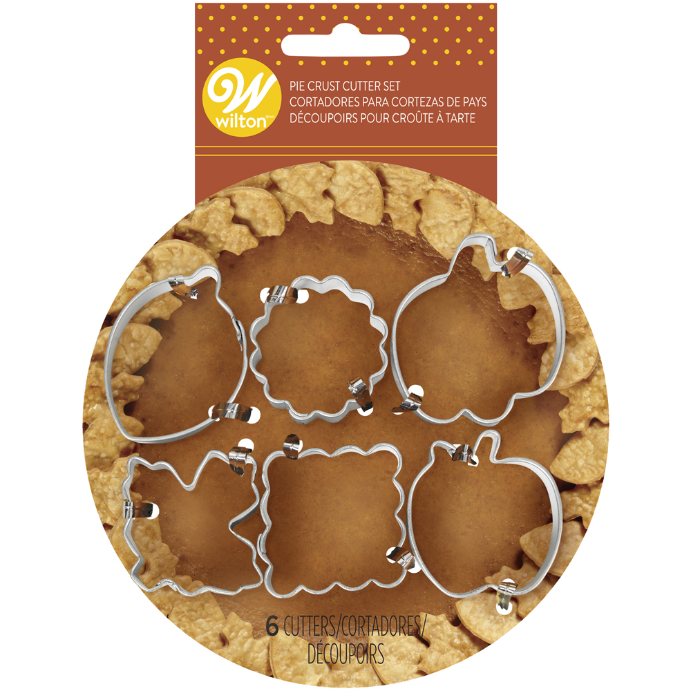 Wilton Pie Crust Cutters, Set of 6 image 2