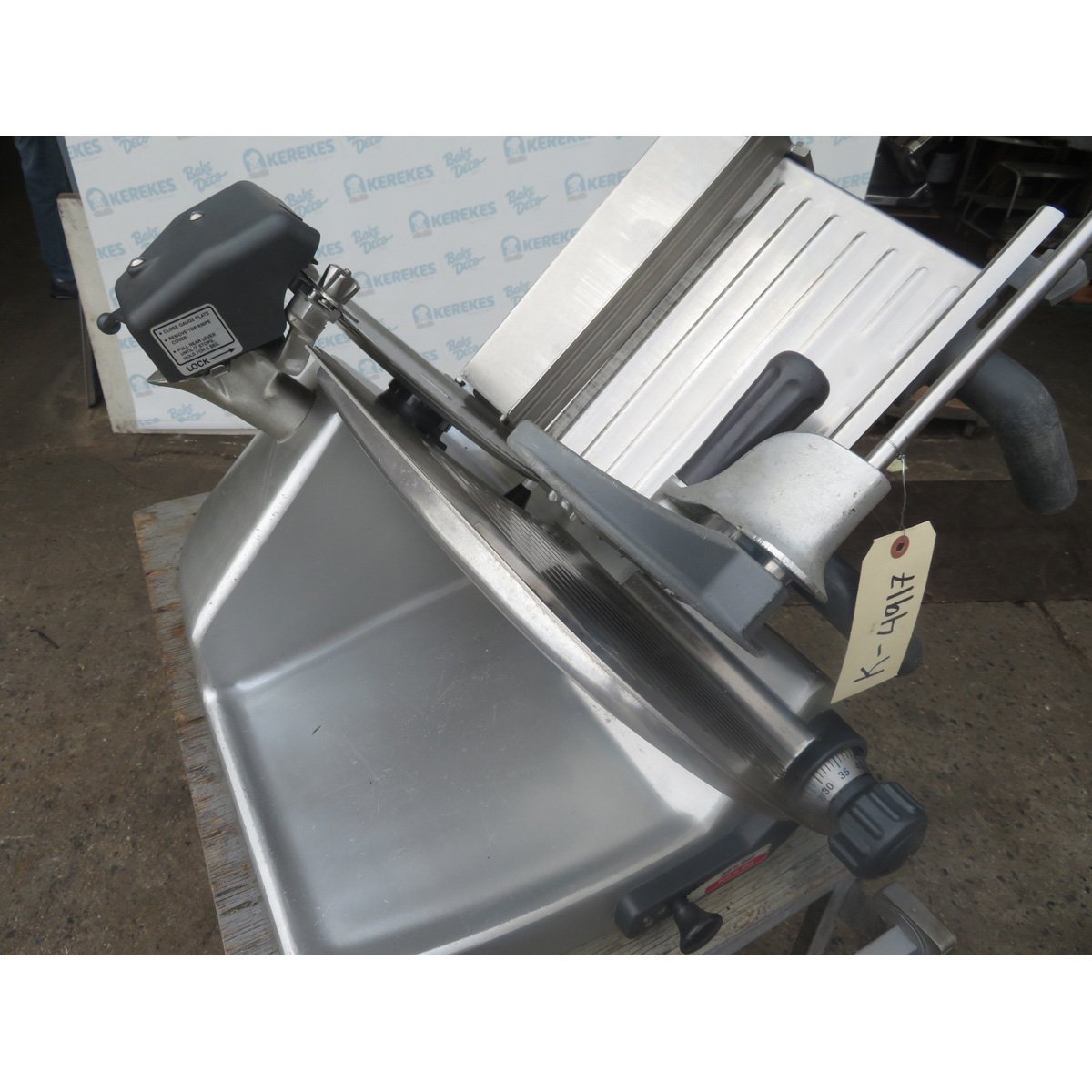 Hobart 2812 Manual Meat Slicer 1/2 HP, Used Great Condition Butcher