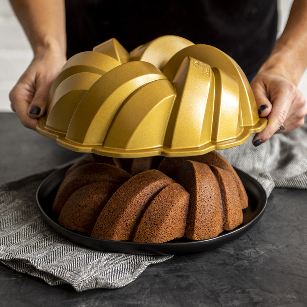 Nordic Ware 75th Anniversary Braided Bundt Pan, 12 Cup Capacity image 3