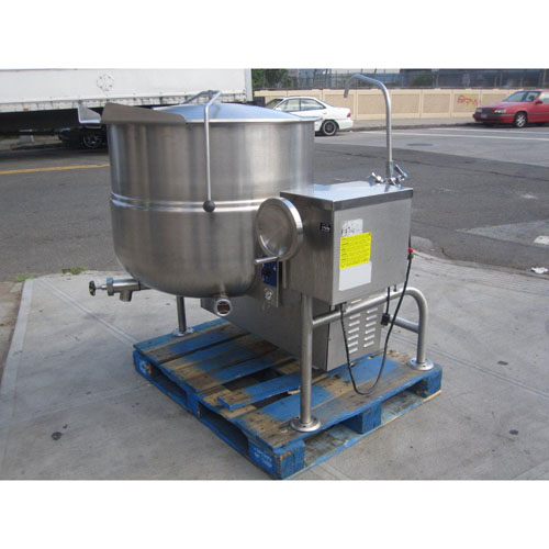 Cleveland Steam Jacketed Kettle Self Contained 80 Gal kettle Model # KGL 80T Used Excellent Condition image 1