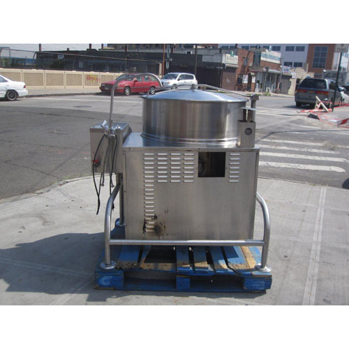 Cleveland Steam Jacketed Kettle Self Contained 80 Gal kettle Model # KGL 80T Used Excellent Condition image 4