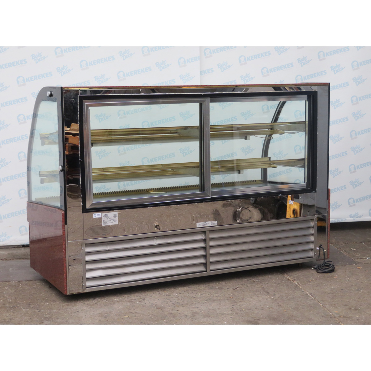 Leader MCB77SC Refrigerated Bakery Display Case, Used Excellent Condition image 2