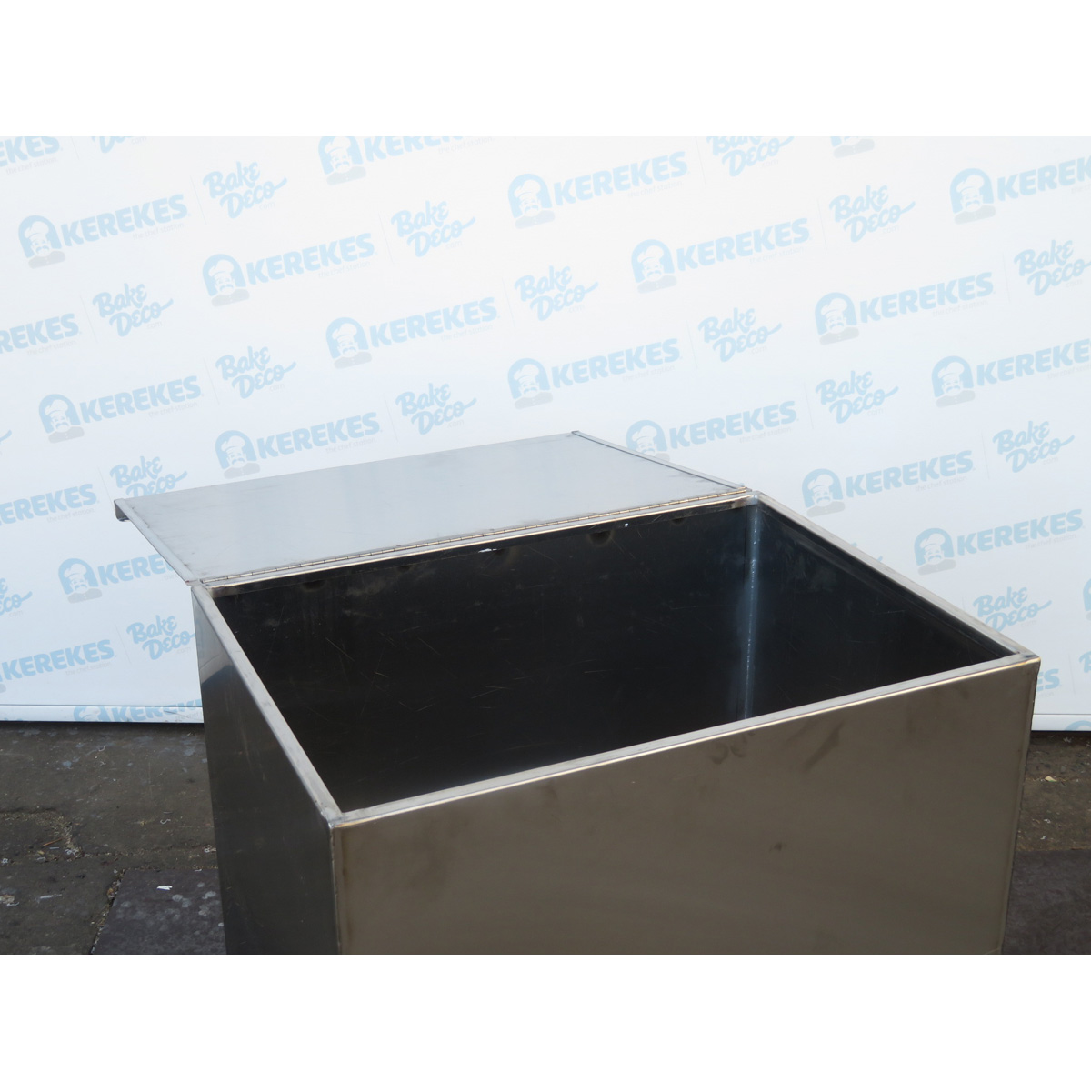 Stainless Steel Ingredient Bin on Casters image 2