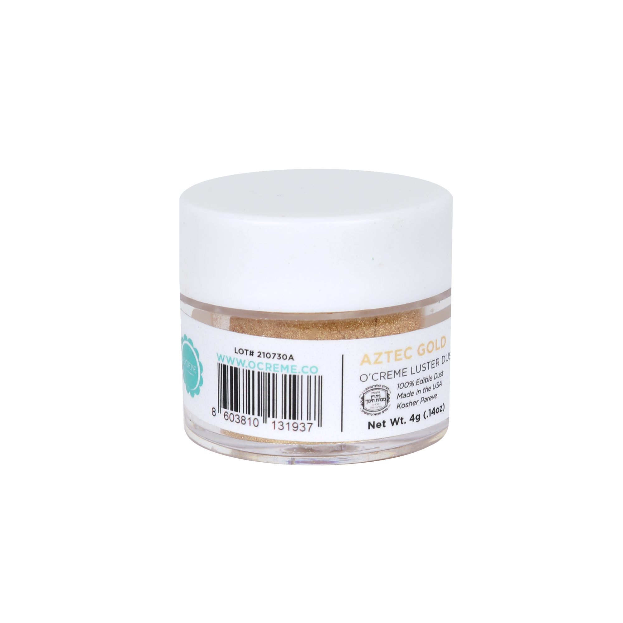 O'Creme Aztec Gold Luster Dust, 4 gr. image 1