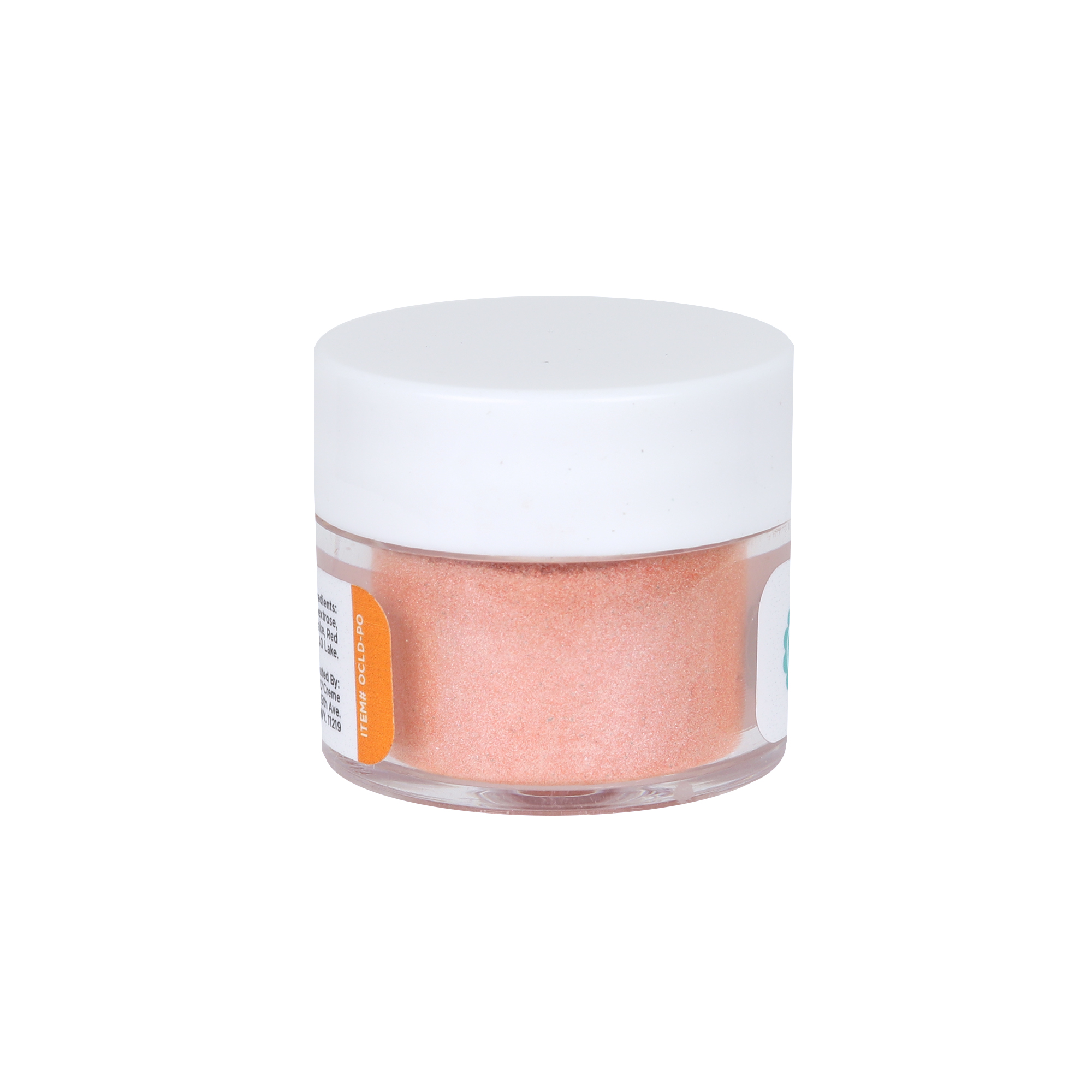 O'Creme Pumpkin Orange Luster Dust, 4 gr. image 2