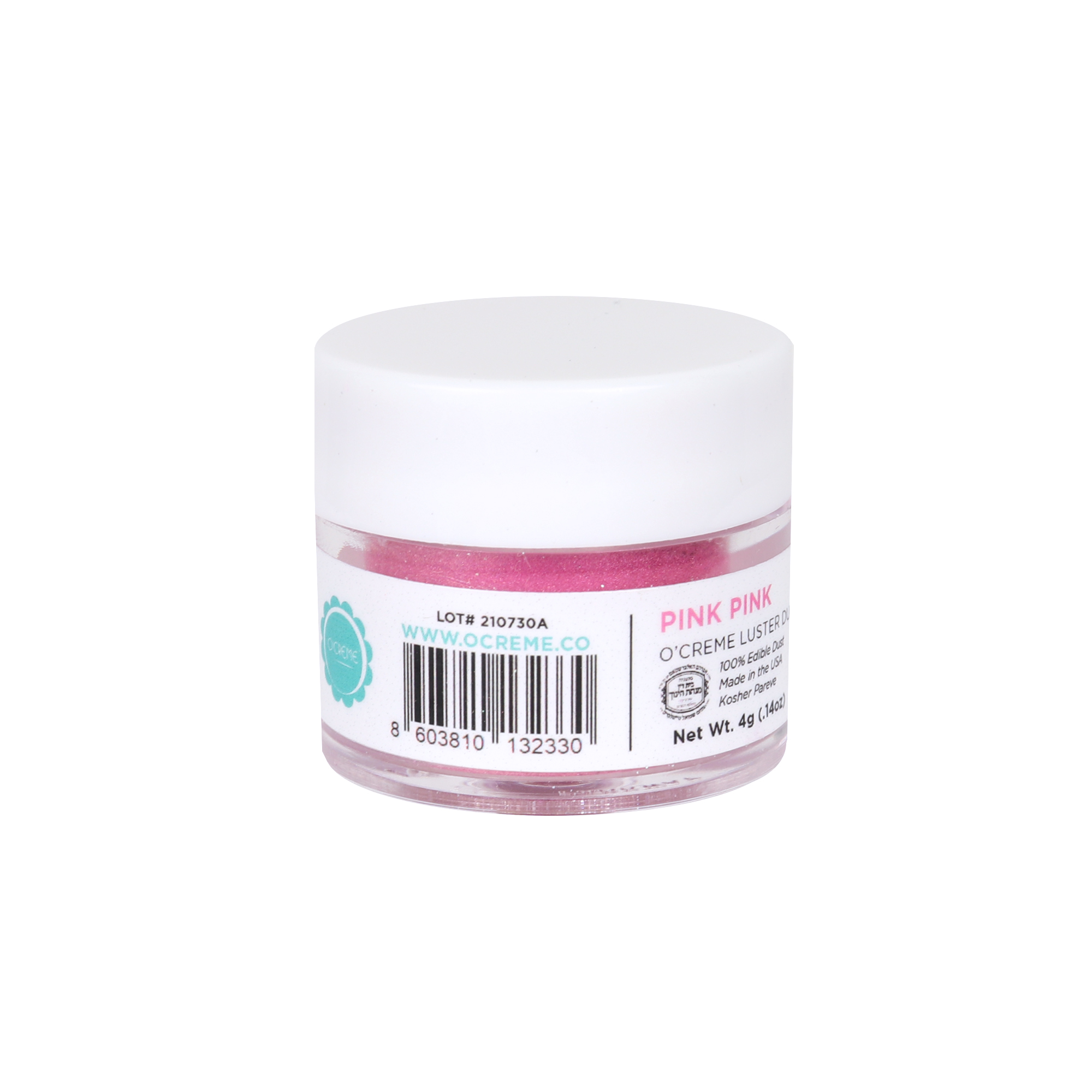 O'Creme Pink Pink Luster Dust, 4 gr. image 1