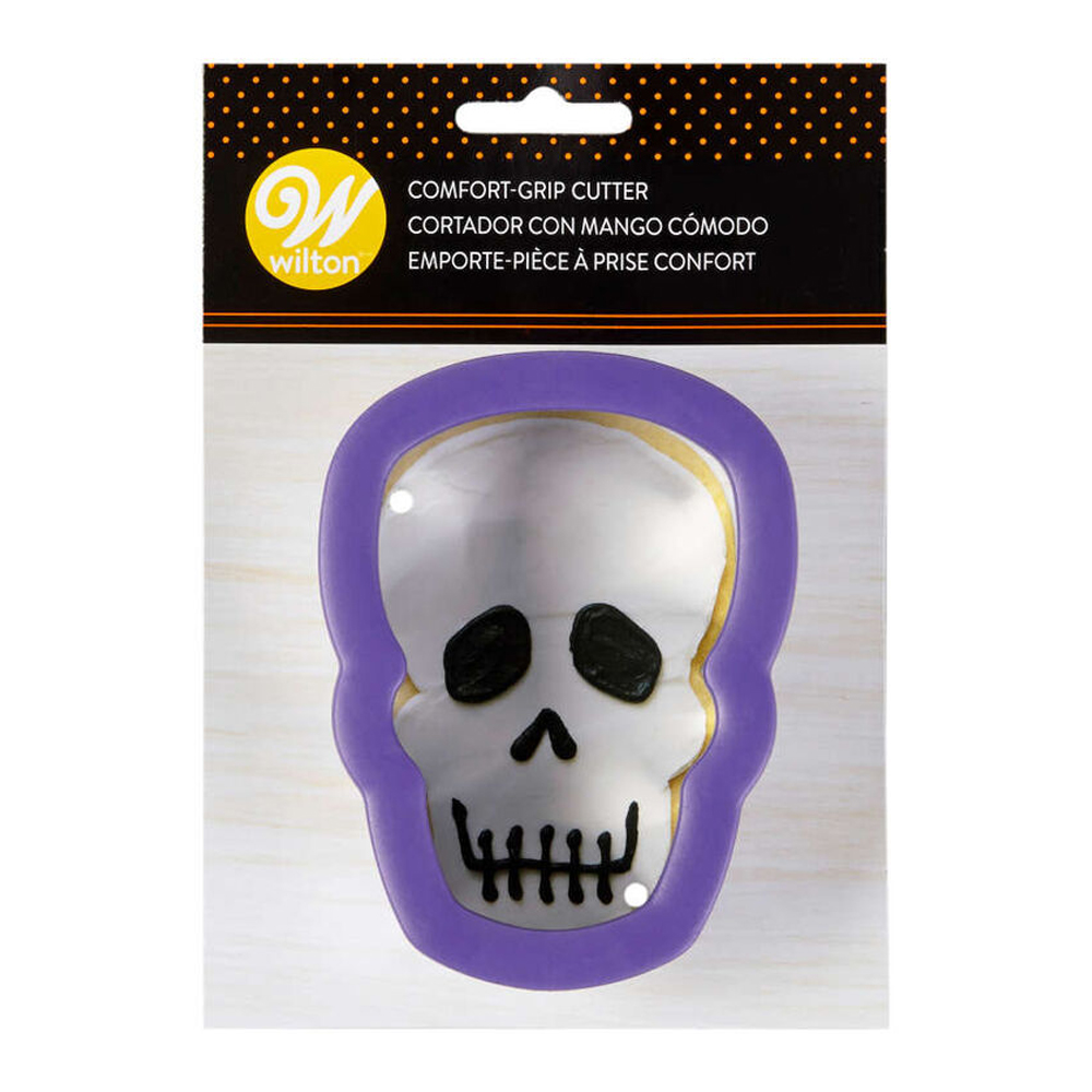 Wilton Skull Comfort-Grip Cookie Cutter image 2