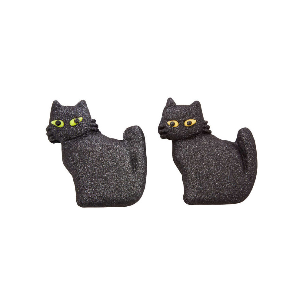 Wilton Black Cat Royal Icing Decorations, Pack of 10 image 2