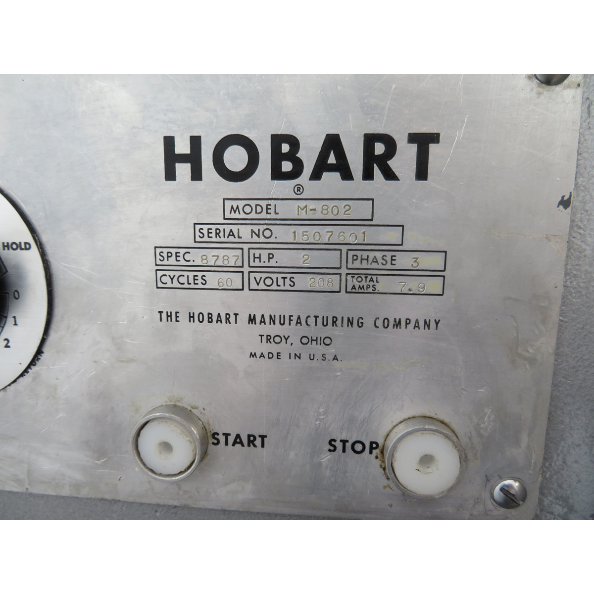Hobart 80 Quart M802 Mixer, Used Great Condition image 3