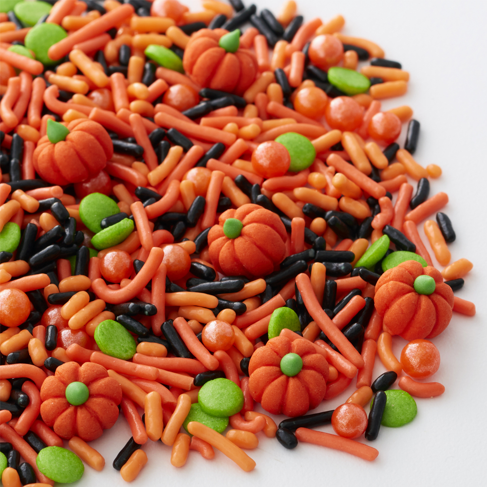 Wilton Halloween Pumpkin Sprinkle Mix, 3.63 oz. image 3