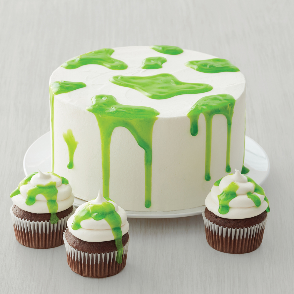 Wilton Green Slime Glaze for Cakes and Cupcakes, 4 oz. image 3