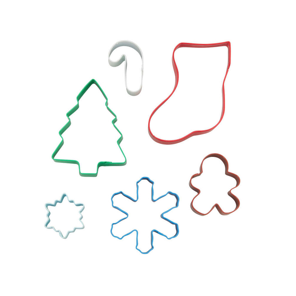 Wilton Christmas Cookie Cutters, Set of 6 image 2