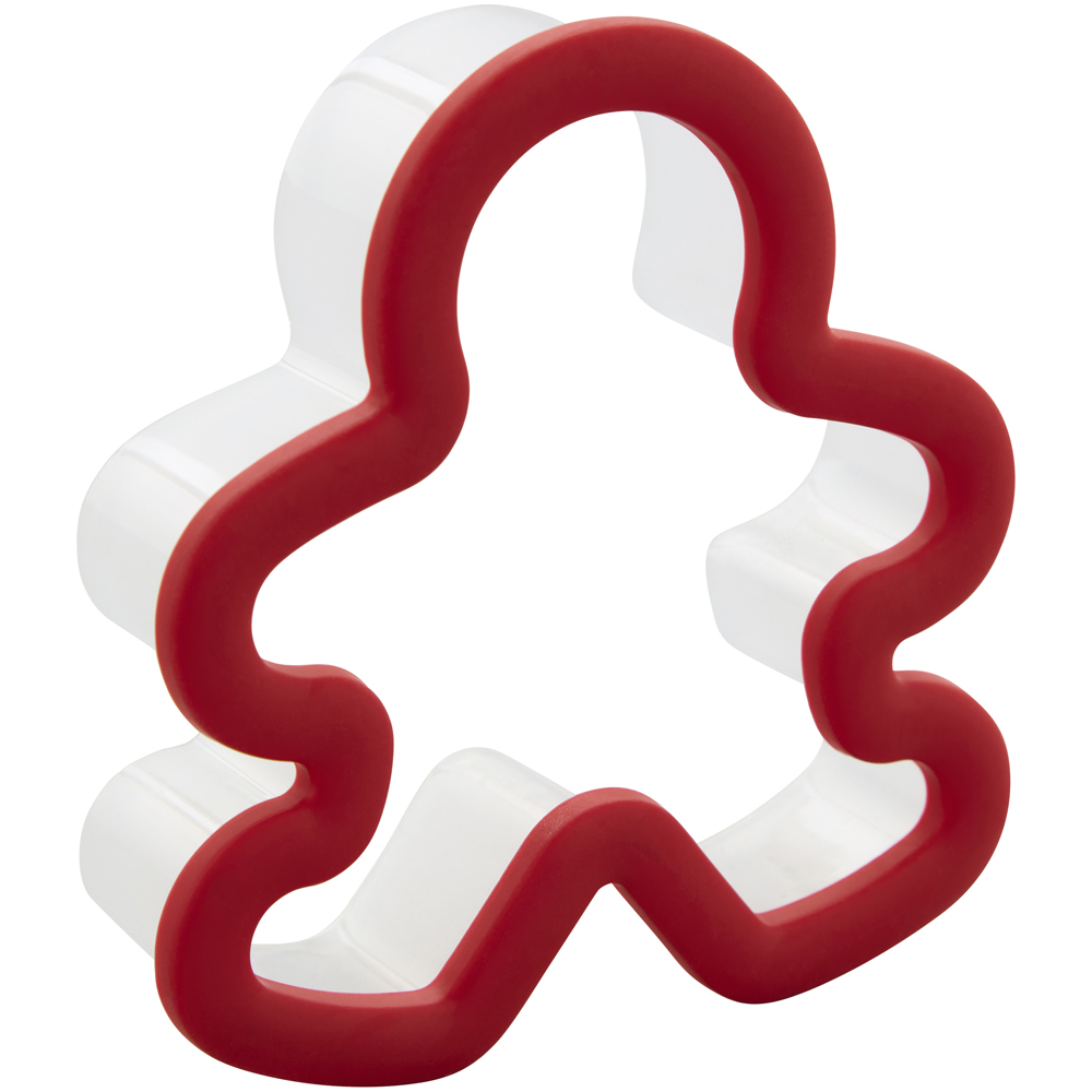 Wilton Gingerbread Boy Grippy Plastic Cookie Cutter image 2