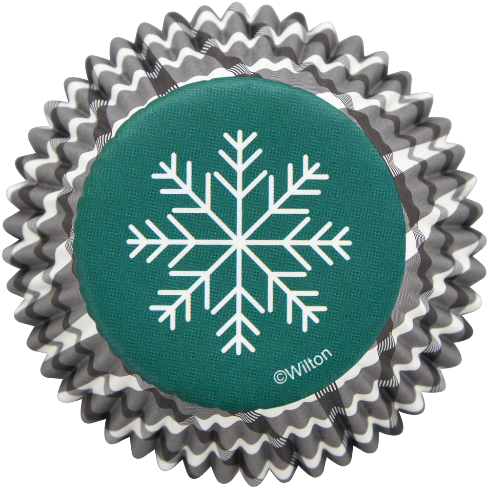 Wilton Snowflake Cupcake Liners, Pack of 75 image 2