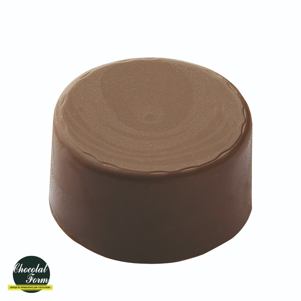 Chocolate World Polycarbonate Chocolate Mold, Round Praline Box, 24 Cavities image 1