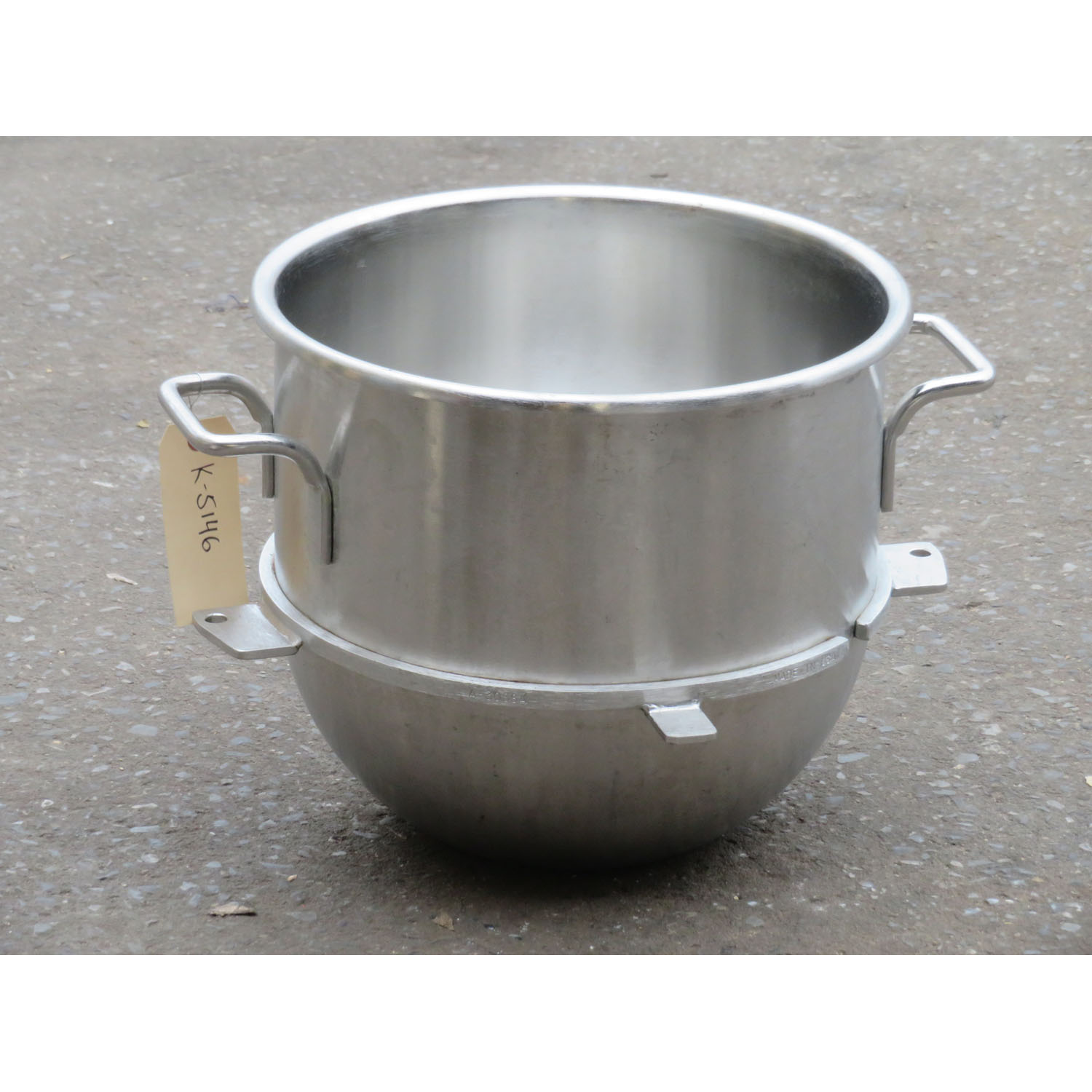 Hobart 00-295648 VMLH30 30-Quart Bowl for 80 to 40/30 Bowl Adapter , Used Excellent Condition image 1