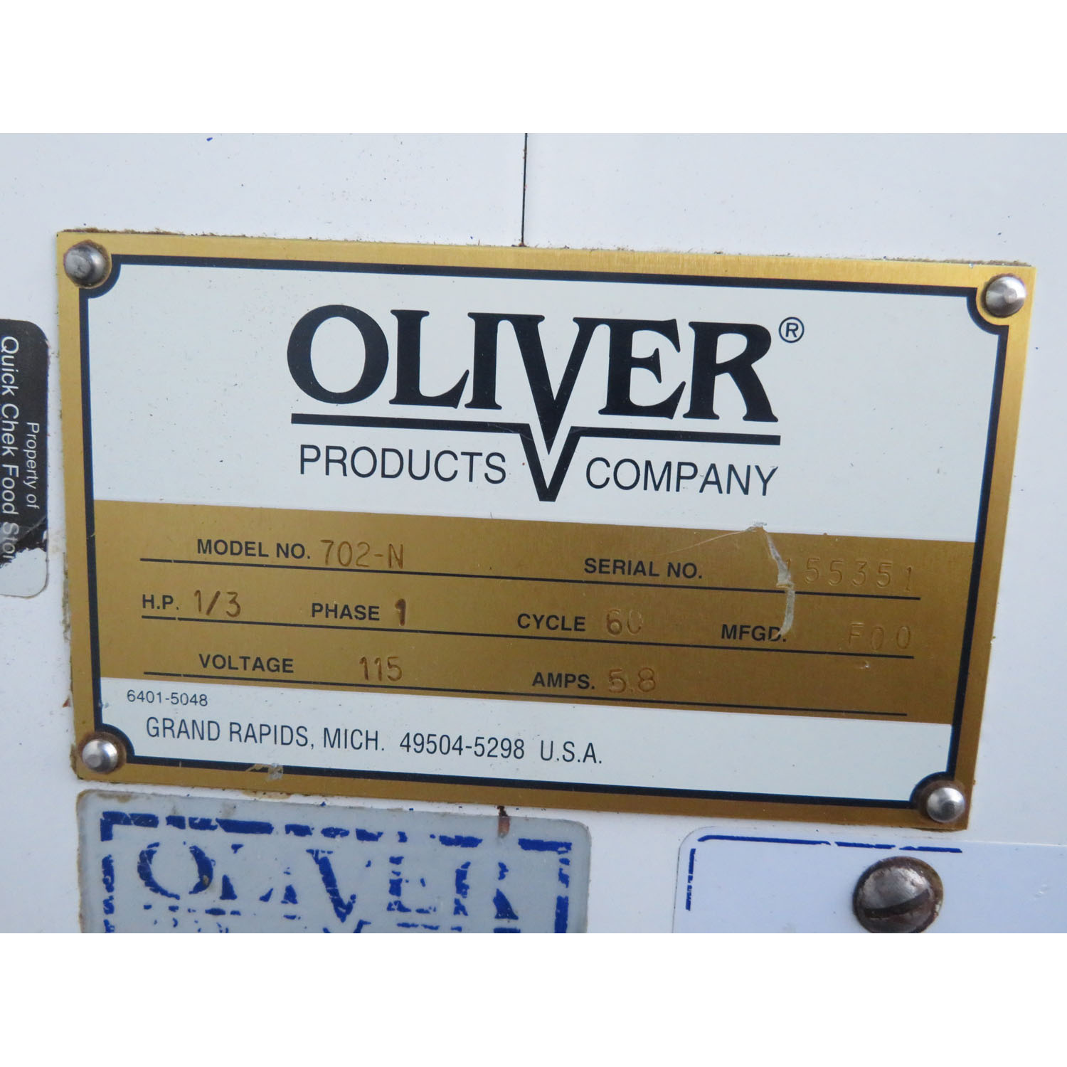 Oliver 702N Bagel Slicer, Used Great Condition image 3