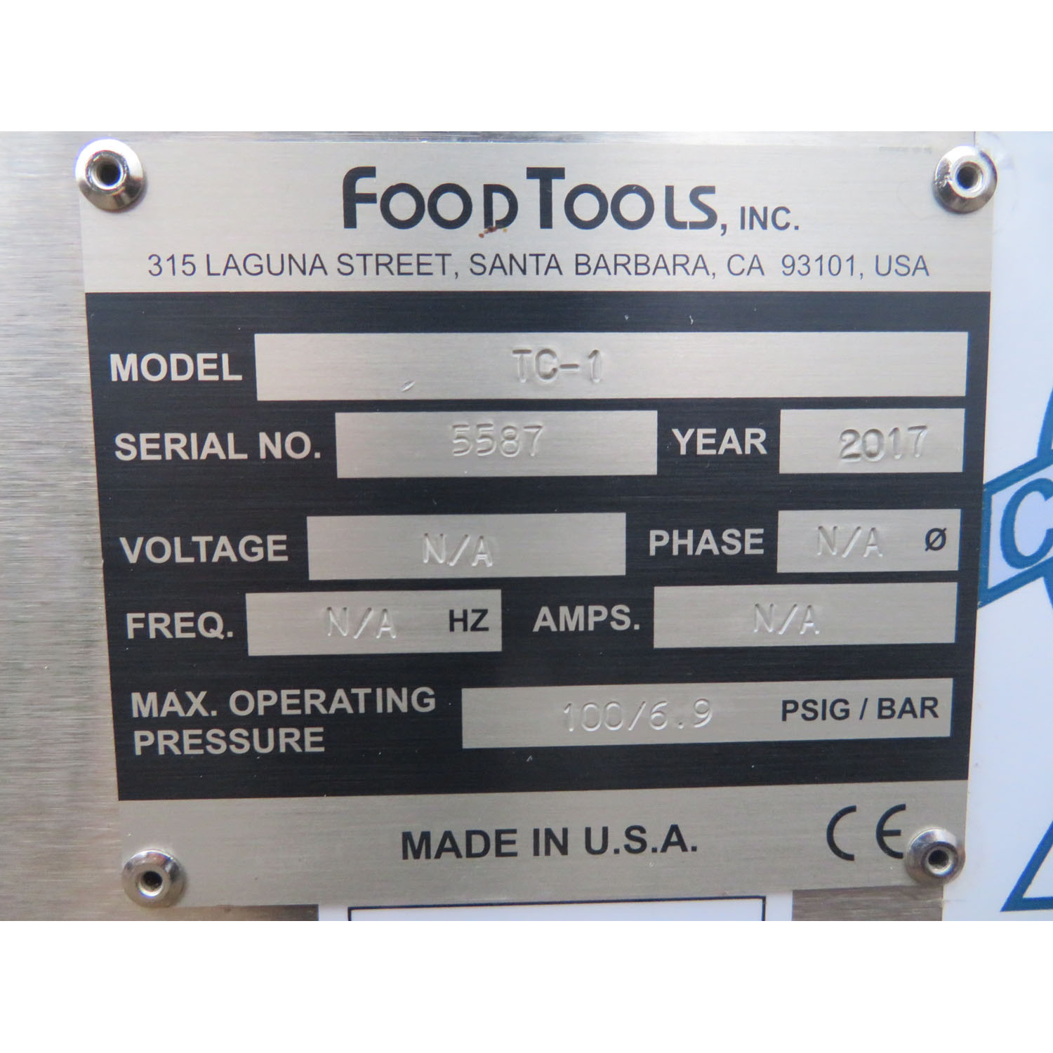 FoodTools TC-1 Tortilla and Pita Chip Slicing Machine, Used Excellent Condition image 5