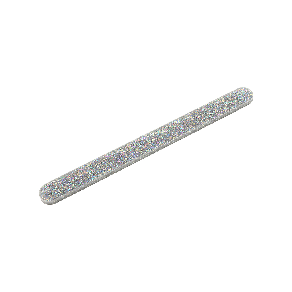O'Creme Cakesicle Popsicle Silver Glitter Acrylic Sticks, 4.5" - Pack of 50 image 2