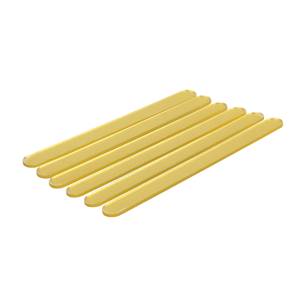 O'Creme Cakesicle Popsicle Gold Acrylic Sticks, 4.5" - Pack of 50 image 1
