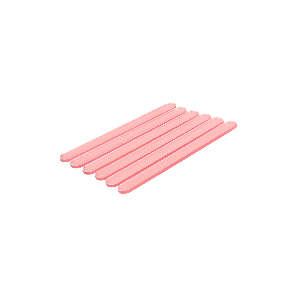 O'Creme Cakesicle Popsicle Pink Acrylic Sticks, 3" - Pack of 50 image 1