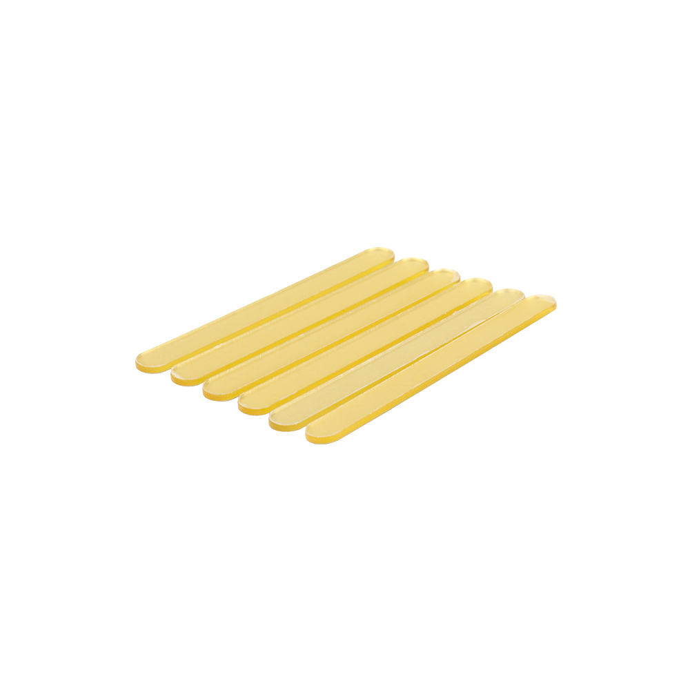 O'Creme Cakesicle Popsicle Gold Acrylic Sticks, 3" - Pack of 50 image 1