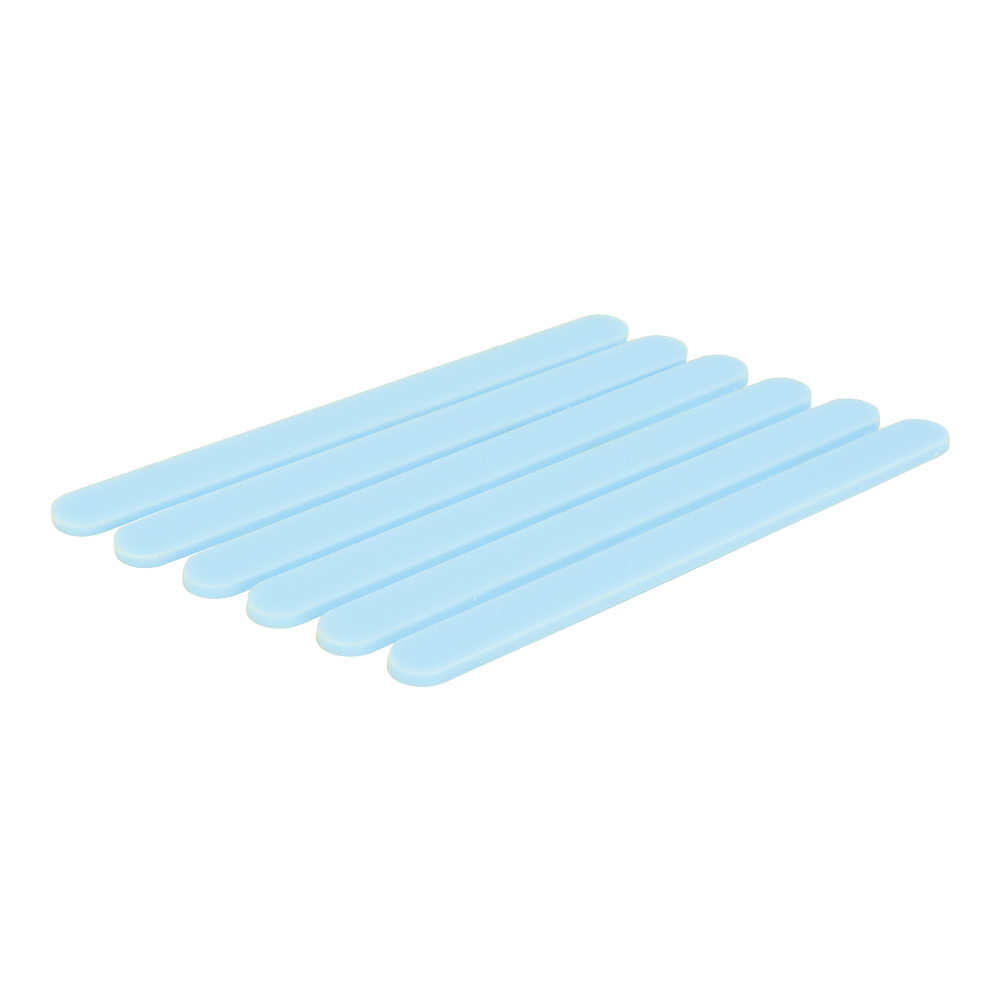 O'Creme Cakesicle Popsicle Blue Acrylic Sticks, 4.5" - Pack of 50 image 1