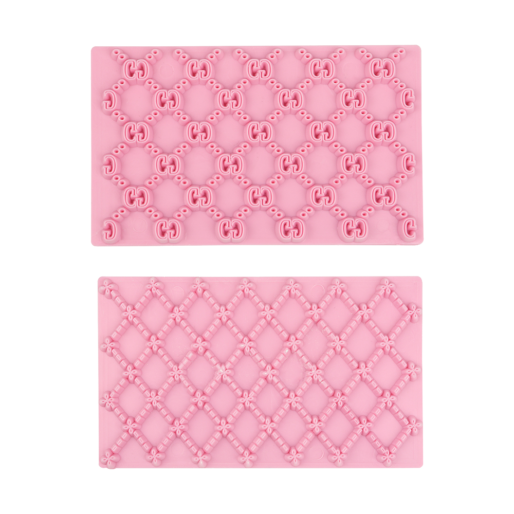 O'Creme Designer Cutter Gucci Stencils - Set of 2 image 2